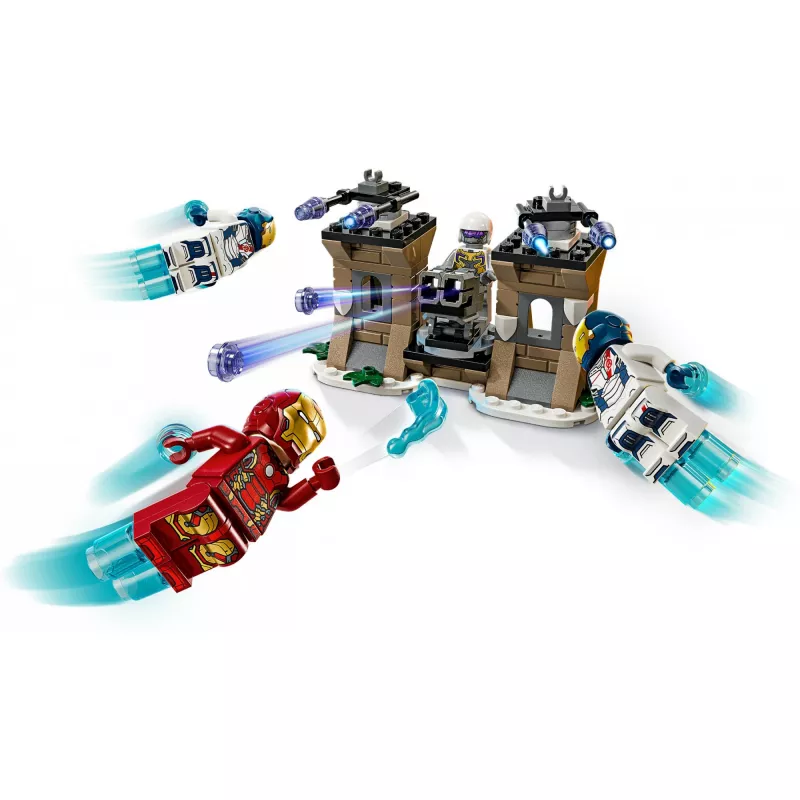 Conjunto de construção LEGO 76288 Marvel Super Heroes Iron Man Iron Legion com minifigura de soldado HYDRA, modelo de construção