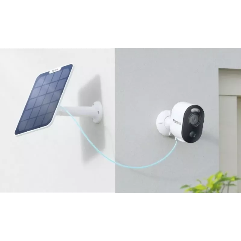 Câmara de vigilância IP Reolink Argus Series B310 Bullet 3 MP, sem fios, bateria/solar 6000 mAh, IP65, 2304×1296, ângulo de visão 115°, PIR, áudio bidirecional