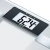 Balança de pessoas eletrónica Beurer BG 13 Square cinzento, transparente