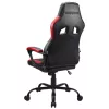 Cadeira de escritório Subsonic SA5642-IM1 assento acolchoado encosto acolchoado preto vermelho