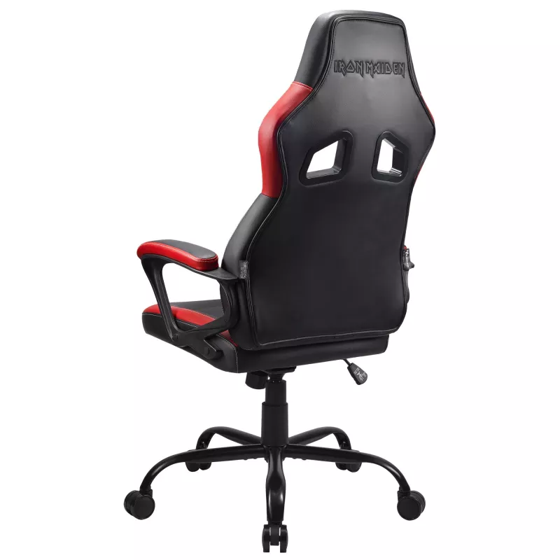 Cadeira de escritório Subsonic SA5642-IM1 assento acolchoado encosto acolchoado preto vermelho