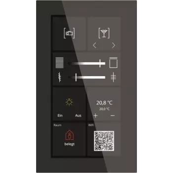 MDT KNX Glas Touch Smart Plus 6 polegadas BE-GTSP6TS.01S (BE-GTSP6TS.01S)