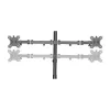 Suporte para monitor LogiLink BP0046 81,3 cm (32 polegadas) de secretária aço inoxidável