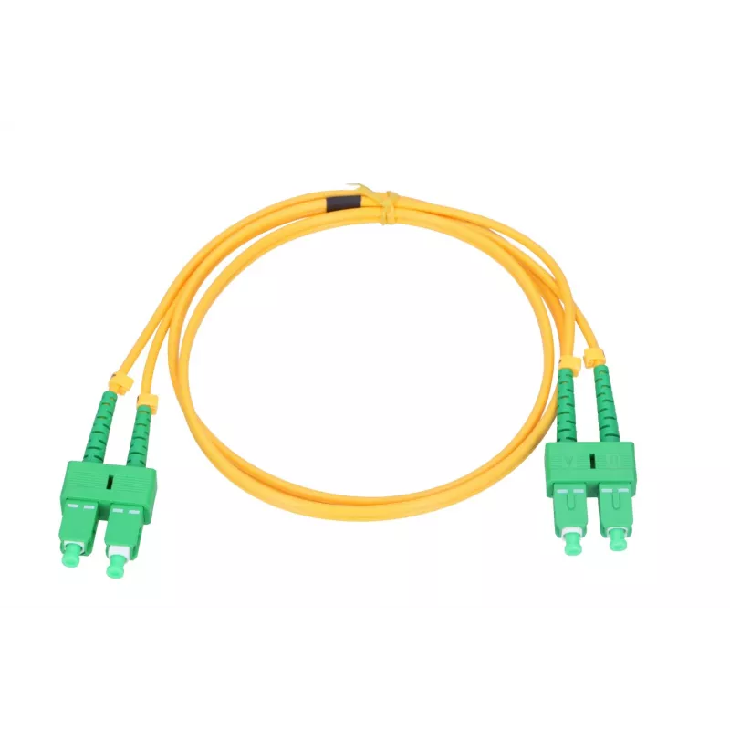 Cabo patch Extralink SC/APC - SC/APC duplex monomodo G.657A1 3mm 3m