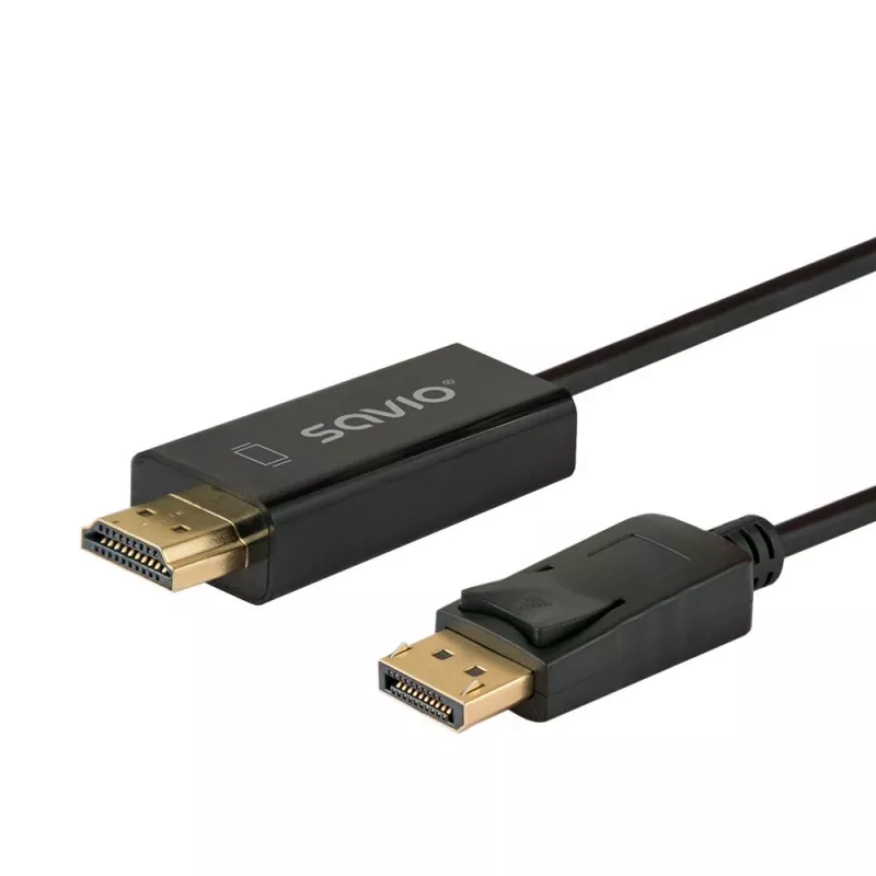 Cabo Display Port para HDMI 1,5m, CL-183 Savio SAVKABELCL-183