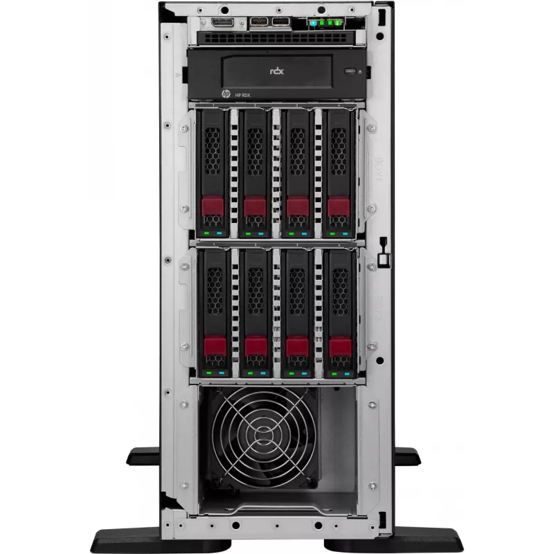 Servidor HPE ProLiant ML110 Gen11 4510 12-Core 1P 64GB-R MR408i-O 8SFF 2x480GB SSD 2x1000W RPS EU