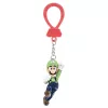 Backpack Buddies conjunto de porta-chaves Paladone Super Mario CDU com 24 peças – várias personagens, acessório de coleção