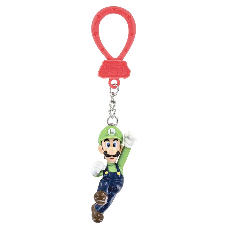 Backpack Buddies conjunto de porta-chaves Paladone Super Mario CDU com 24 peças – várias personagens, acessório de coleção