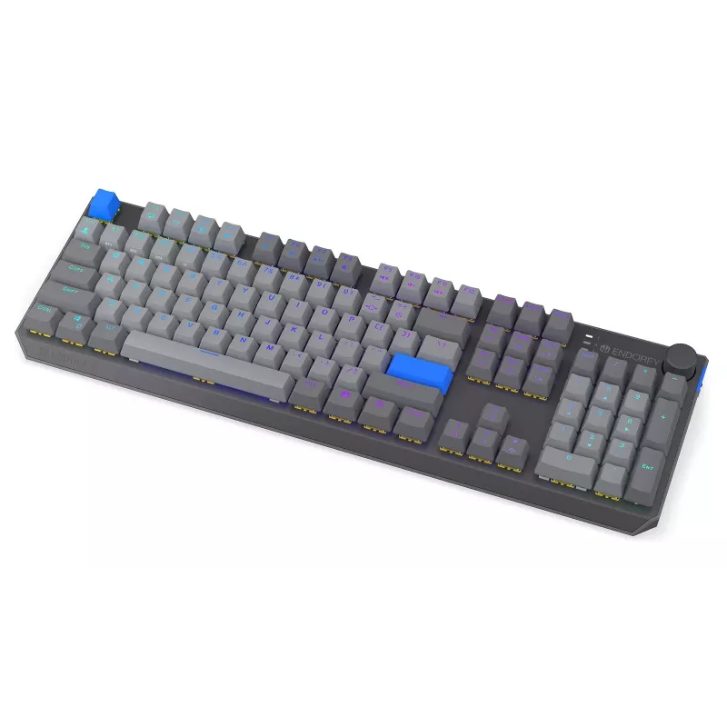 ENDORFY Thock V2 Teclado sem fios, Yellow by Gateron