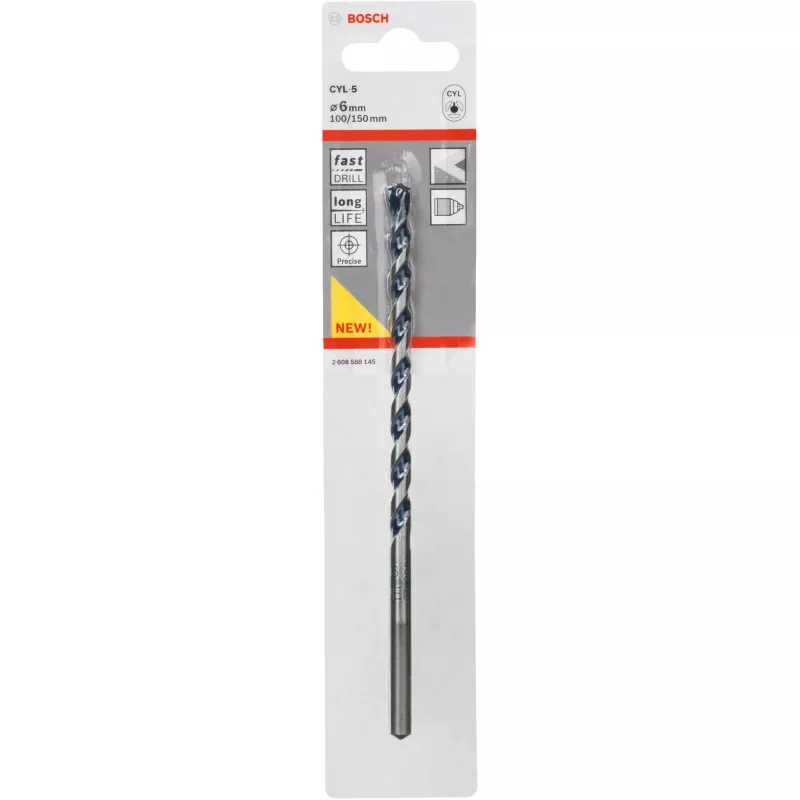 Broca Bosch CYL-5 6 mm 150 mm