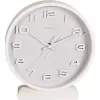 Relógio de parede NeXtime 5192wi Wood Wood Small, 22x20 cm, branco
