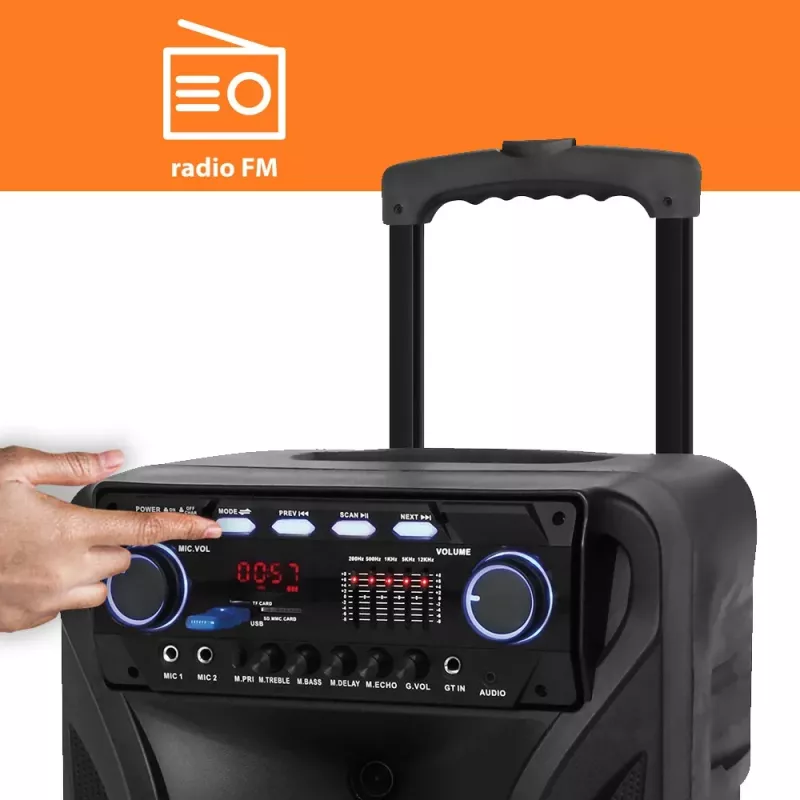 Manta SPK5021PRO Fonos coluna portátil