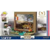 Conjunto de construção Cobi Napoleão Batalha de Moscovo 145 peças maquete histórica diorama