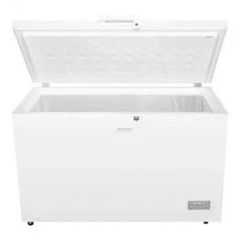 Arca congeladora MPM MPM-380-SK-15E, 380 L, R600a, controlo eletrónico, bloqueio com chave, 1300×710×850 mm