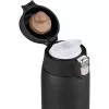 Caneca de viagem EMSA N2151700 0,4 L, preto mate, fecho flip