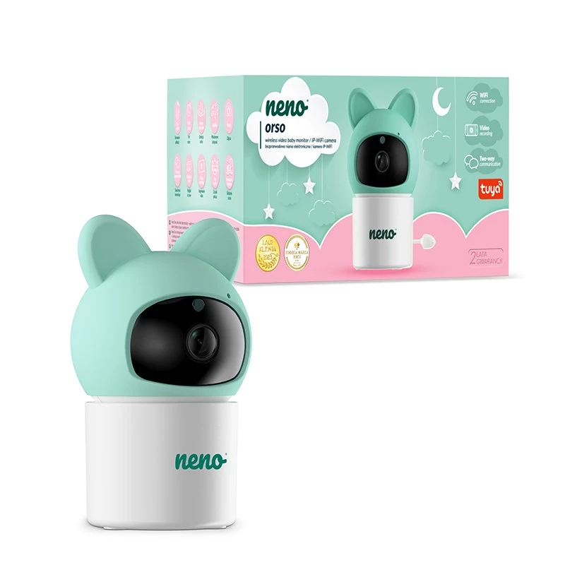 Neno Orso – monitor de vídeo para bebé IP Wi-Fi profissional