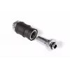 Adaptador de bloco de água Aquatuning GmbH 13876 Latão Níquel Plástico Preto Cromado