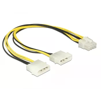 Cabo de alimentação interno DeLOCK 85453 0,3m 8 pinos EPS12V macho