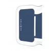 Relógio de parede NeXtime 5185bl Mini Thumbs Up, 20,5x21 cm, azul/prateado