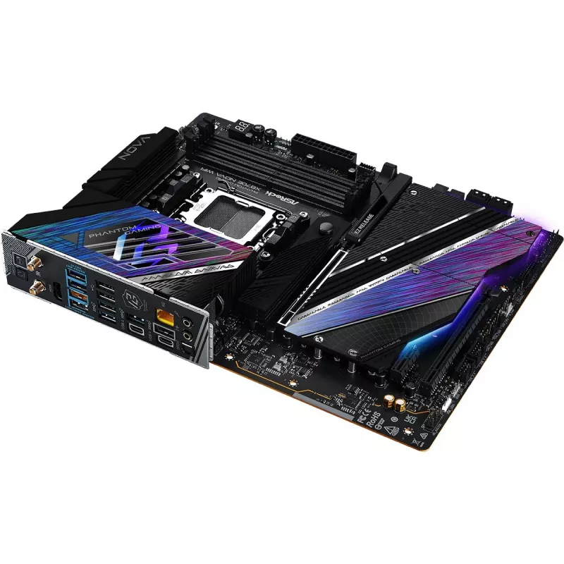 Motherboard ASROCK MK X870E NOVA WIFI AMD X870E Socket AM5 ATX, DDR5, 4x DIMM, 256GB, Wi-Fi 7, BT 5.4, 5Gb LAN, PCIe Gen5 M.2