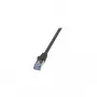 Cabo de rede LogiLink 1,5 m Cat.6A RJ-45 S/FTP preto