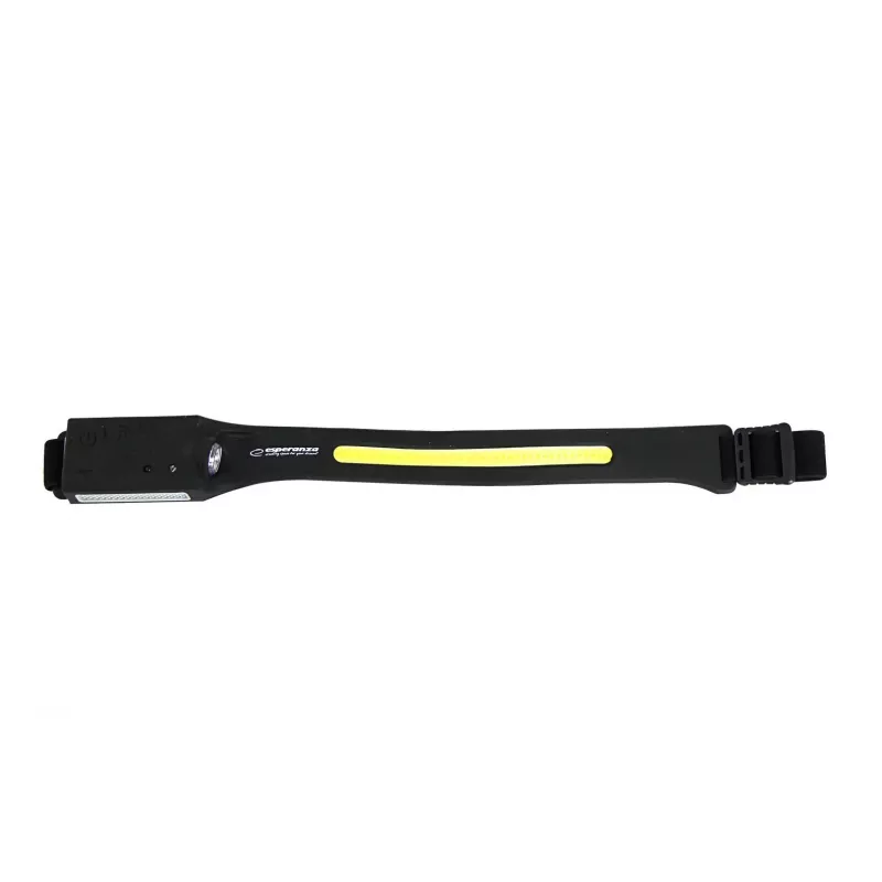 Lanterna Esperanza EOT067 preta, lanterna frontal LED