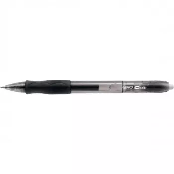 Caneta de gel BIC GEL-OCITY 0,7 mm preta — ponta de 0,7 mm, tinta preta