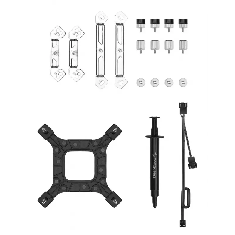 Arrefecedor de ar DeepCool AK620 Digital SE White — duas ventoinhas de 120 mm, 6 heatpipes, PWM, suporte LGA-1700, ecrã integrado