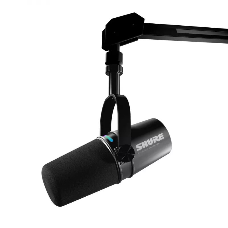 Shure MV7I - microfone inteligente e interface