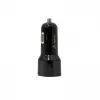 Carregador para automóvel SBOX CC-038 38W preto — fonte de alimentação dual-USB para veículos