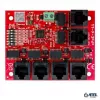 Switch PoE de 5 portas ATTE xPoE-6-11-OF – compatível com 802.3af/802.3at