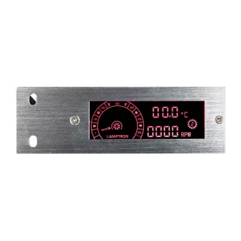 Controlador de ventoinhas e LED PCI RGB Lamptron TC20 - prateado