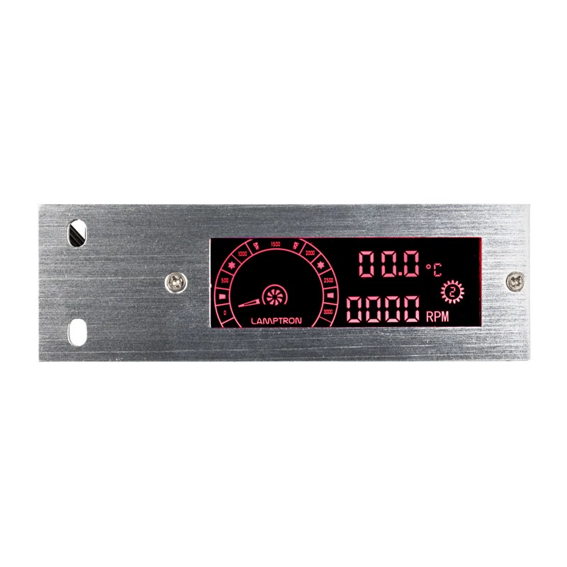 Controlador de ventoinhas e LED PCI RGB Lamptron TC20 - prateado
