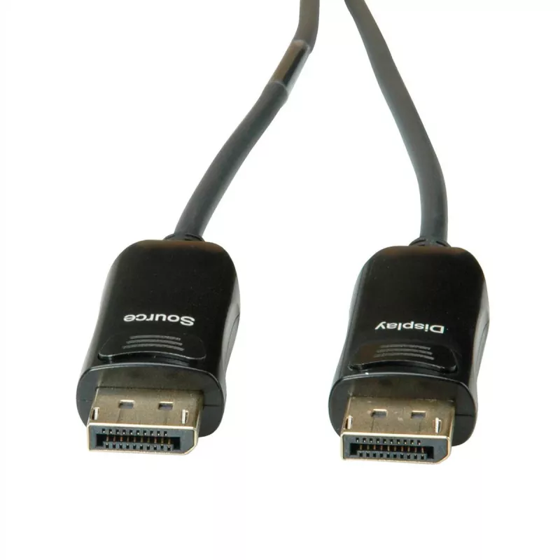Cabo DisplayPort ROLINE v1.4 AOC 8K60 macho/macho 20m - cabo - digital/visualização/vídeo - 20 m (14.01.3493)