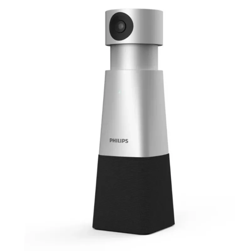 Philips PSE0550 SmartMeeting câmara portátil 4K para videoconferência com microfone integrado, 30 fps, USB, preto/prateado