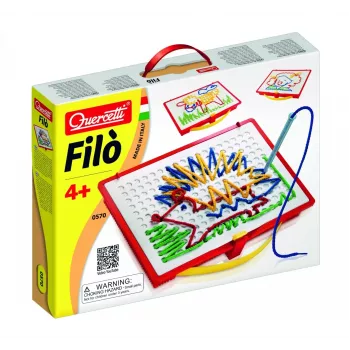 Brinquedo educativo Quercetti 00570 idade recomendada 3 anos multicolor