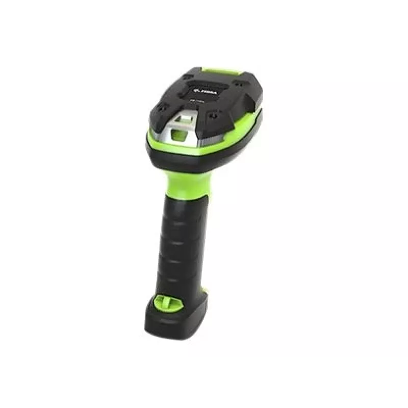 Zebra LI3608-ER20003VZWW leitor de códigos de barras 1D portátil robusto, com fio, USB/RS-232/KBW, IP67, motor de vibração, verde industrial