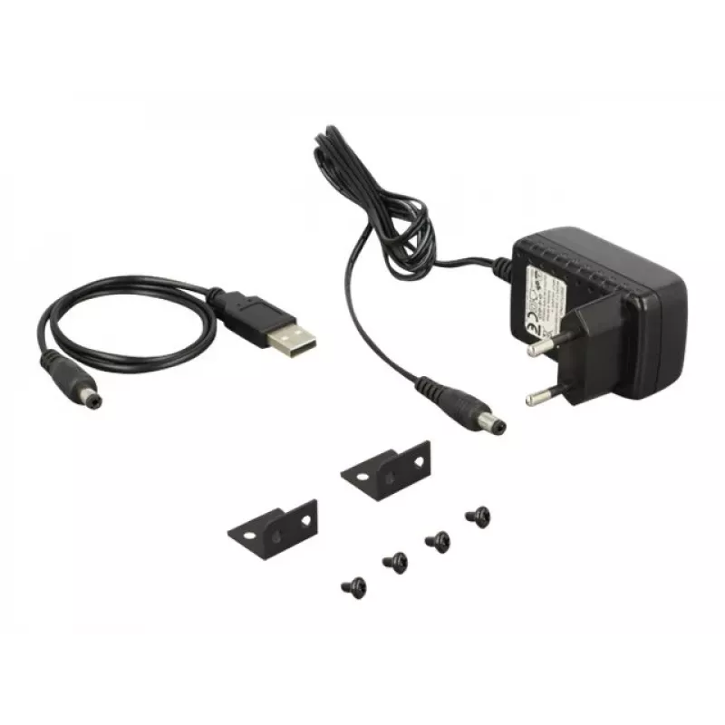 Extrator de áudio HDMI estéreo / 5.1 canais 4K, adaptador preto
