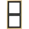 Moldura Jung 2 vias horizontal/vertical ME 2982 C (ME2982C)