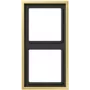Moldura Jung 2 vias horizontal/vertical ME 2982 C (ME2982C)