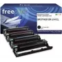 Toner freecolor Brother DR-241CL Drum Kit BK/C/M/Y 15000 recondicionado - recondicionado - compatível (K15725F7)