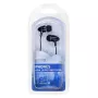 VAKOSS LT-437EX auriculares intra-auriculares com fio, binaurais, cabo de 1 m, pretos