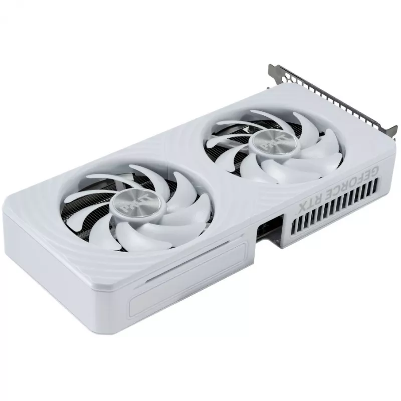 Placa gráfica Palit GeForce RTX 5060 Ti White OC — GeForce RTX 5060 Ti, 16 GB GDDR7, 128 bits, PCIe 5.0, 2407 MHz