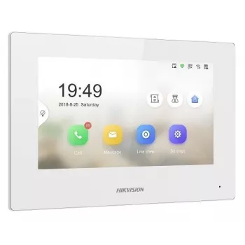 Videoporteiro Hikvision Pro Series DS-KH6320-WTE2-W 17,8 cm (7) branco