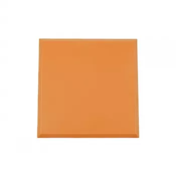 ALLNET Brick'R'knowledge caixa de plástico 2x2 laranja parte superior e inferior pack de 10
