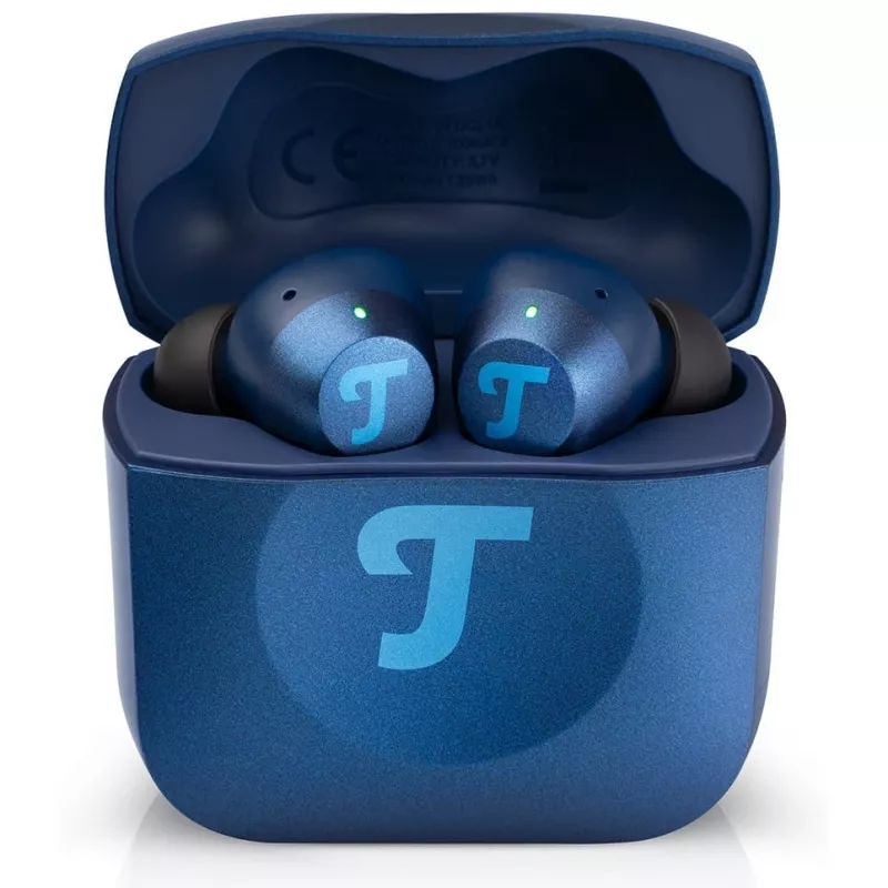 Teufel AIRY TWS Pro Headset sem fios intra-auricular Chamadas/Música Bluetooth azul