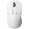 Rato gaming Keychron M3 destro RF sem fios + Bluetooth ótico 26000 DPI branco