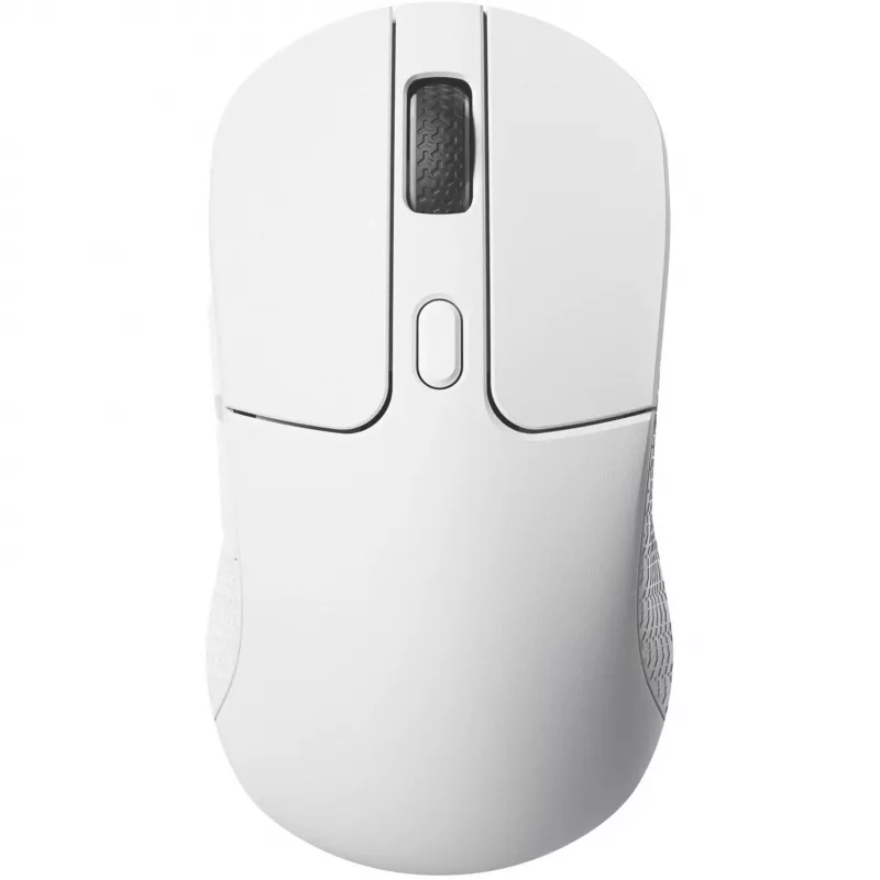 Rato gaming Keychron M3 destro RF sem fios + Bluetooth ótico 26000 DPI branco