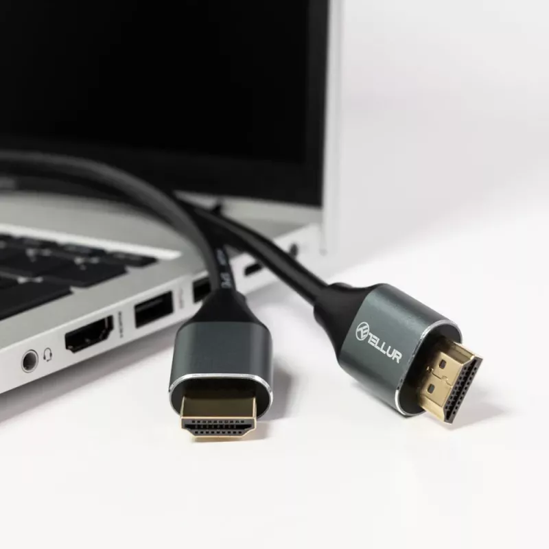 Cabo HDMI Tellur TLL312011 3 m — 4K, 18 Gbit/s
