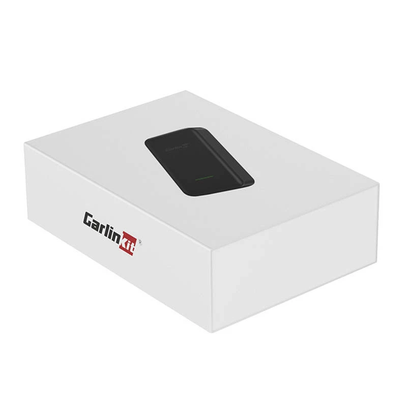 Adaptador sem fios Carlinkit U2W Plus para Apple CarPlay, preto